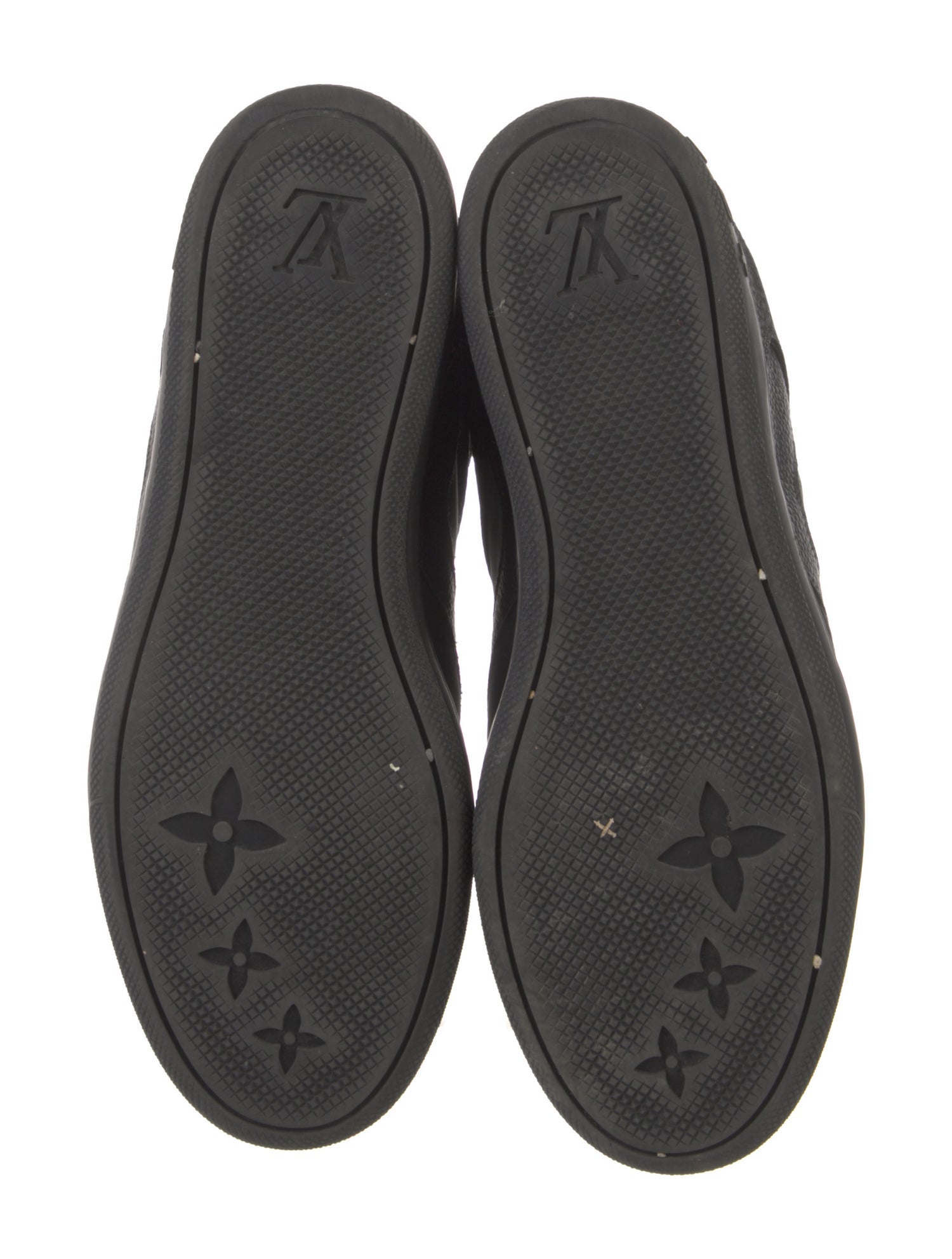 Louis Vuitton LV Monogram Leather Wedge Sneakers